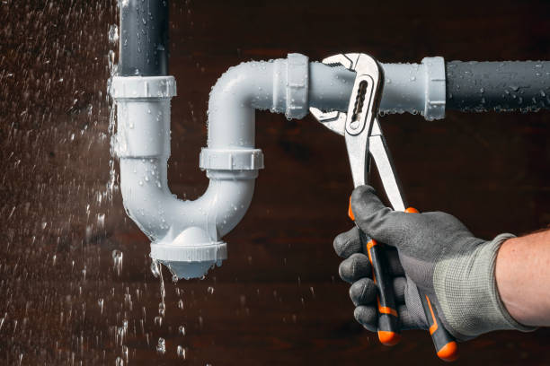 Professional Sewer Line Repair technician working in Bayville, NY